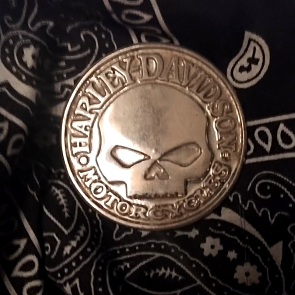 Vintage Harley Davidson Belt Buckle